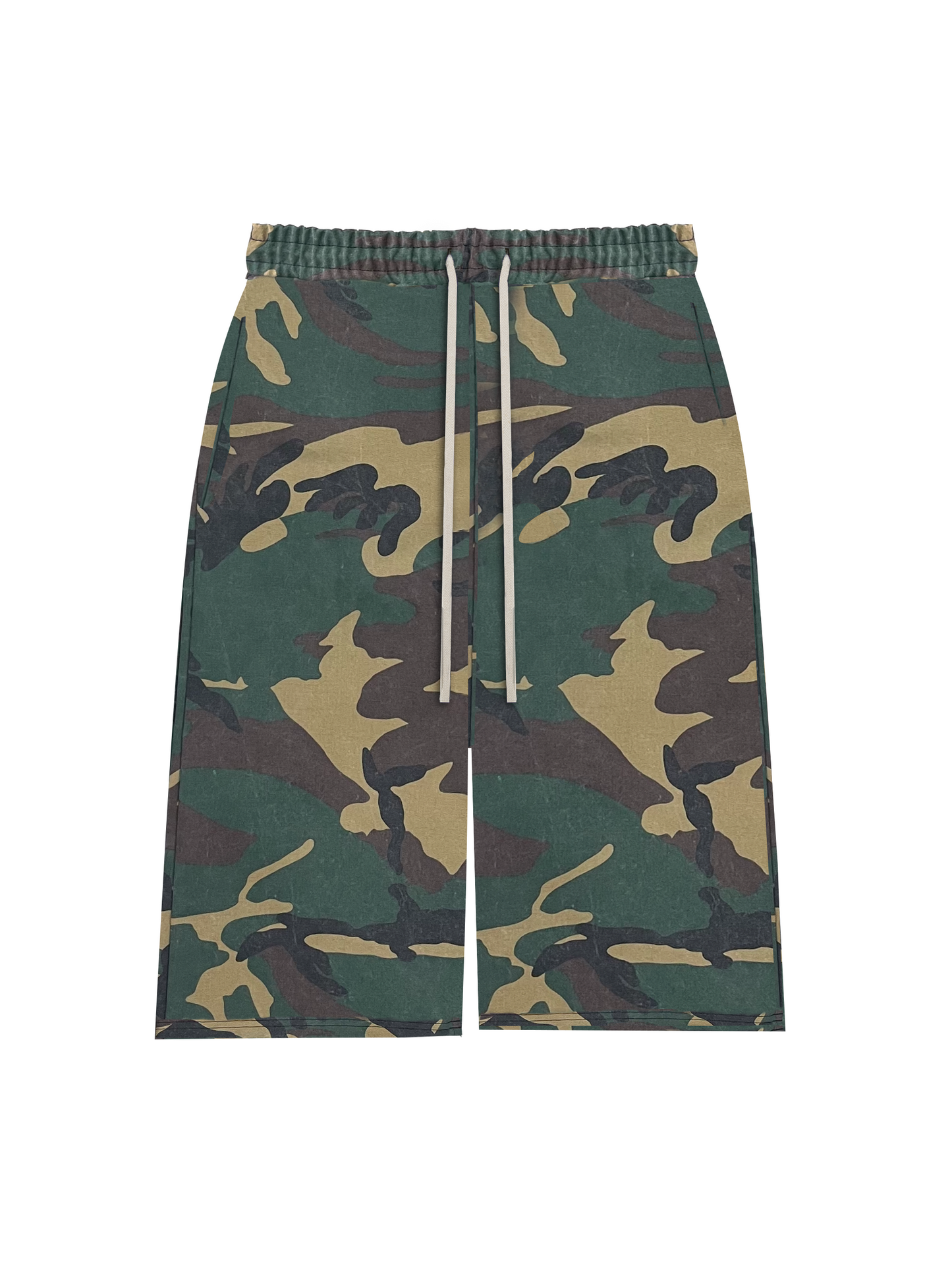 CAMO OVERSIZE SHORTS