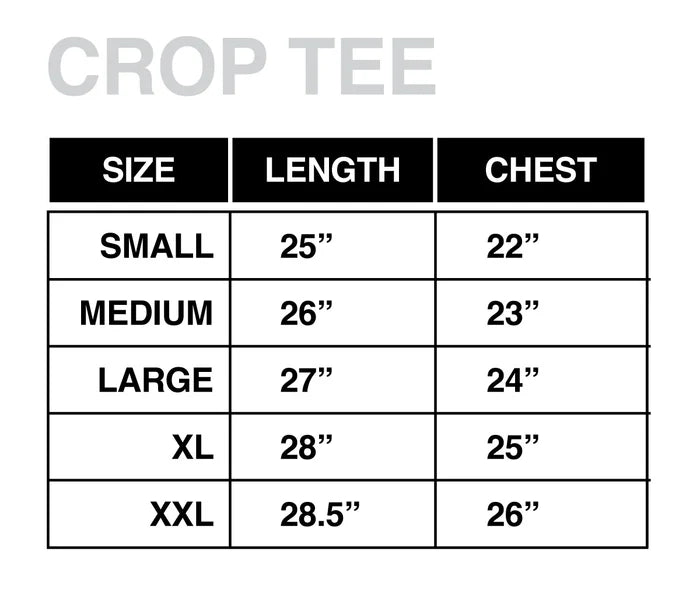 PLUM CROP TEE