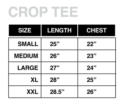 PLUM CROP TEE